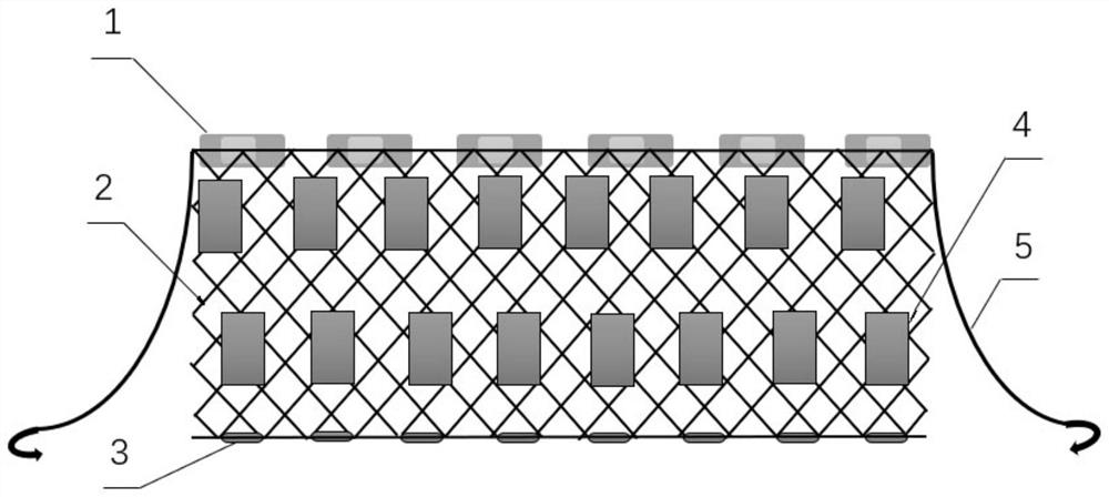 Device and method for reducing pollution of lake and reservoir desilting to surrounding water