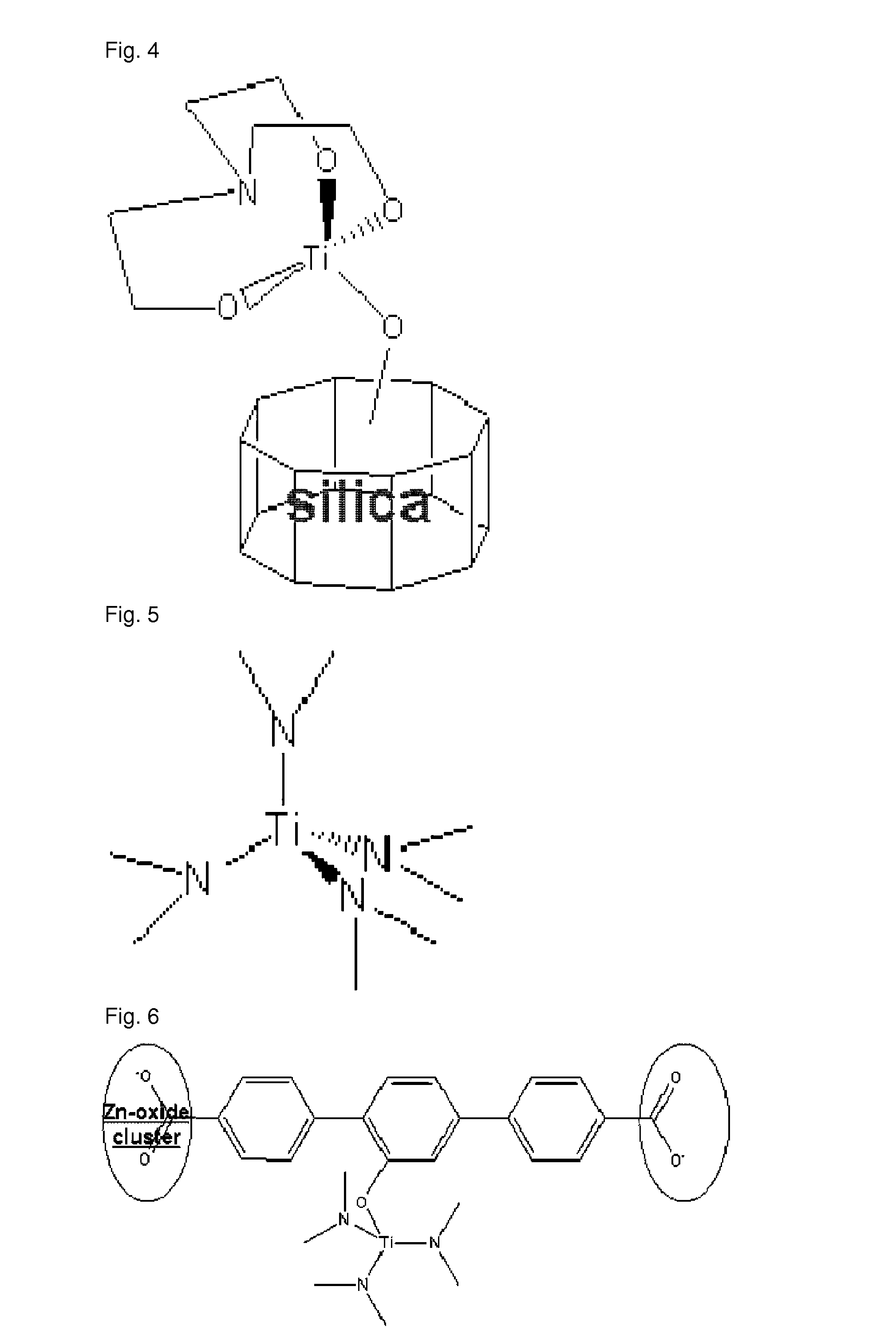 Scaffold materials-transition metal hydride complexes, intermediates therefor and method for preparing the same