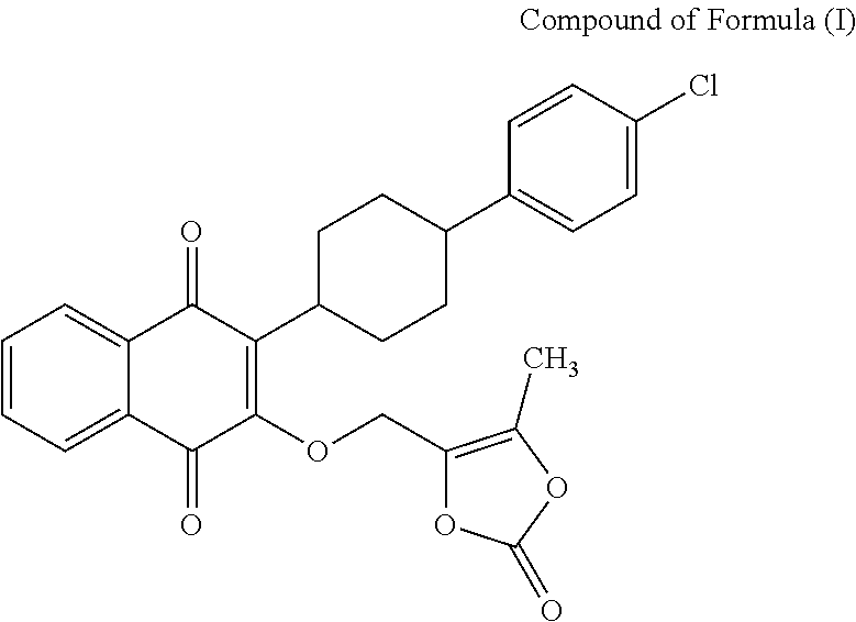 3-(5-methyl-2-oxo-l, 3-dioxol-4-yl) methyloxy-2-trans-[(4-chloro phenyl) cyclohexyl][1,4]naphthaquinone-atovaquone prodrug