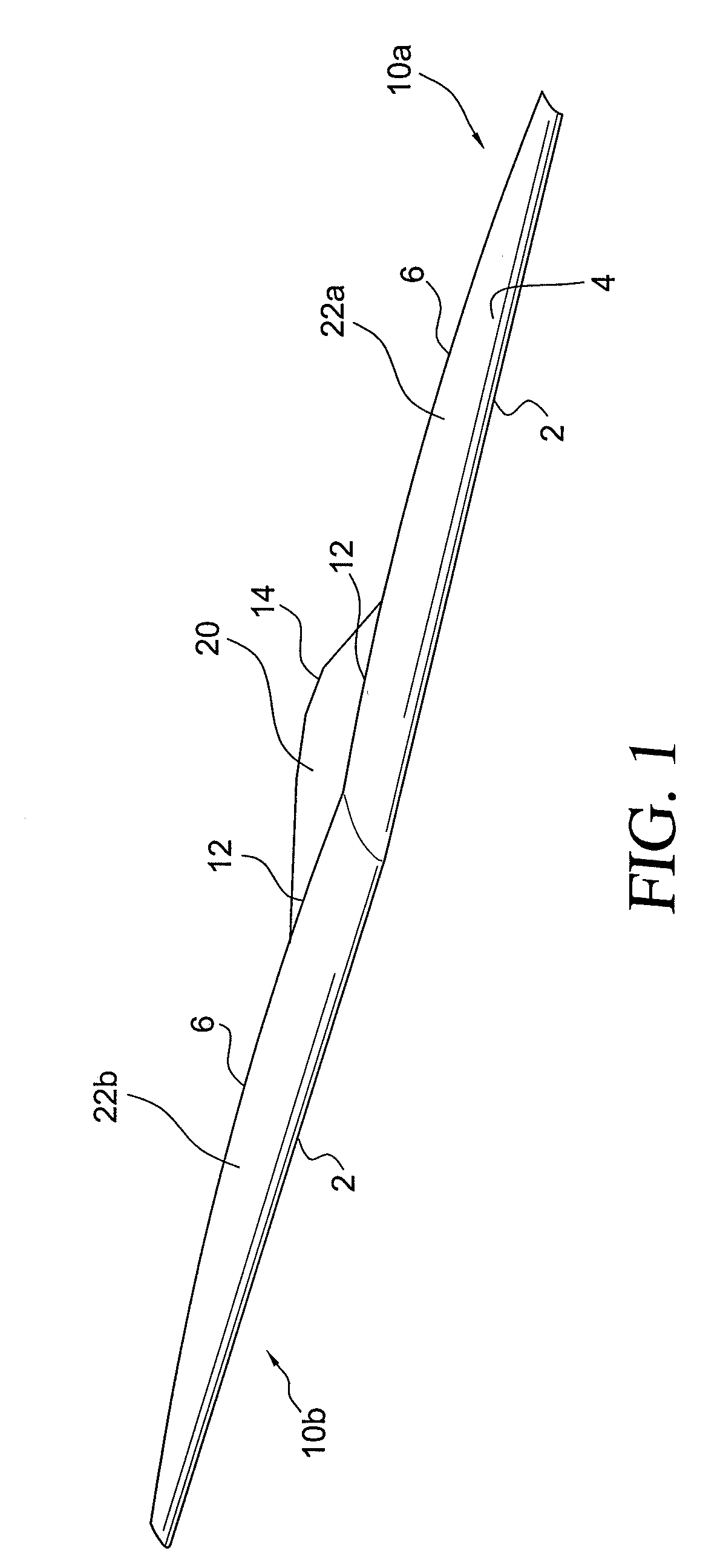 Sail wing with high span efficiency and controlled pitching moment