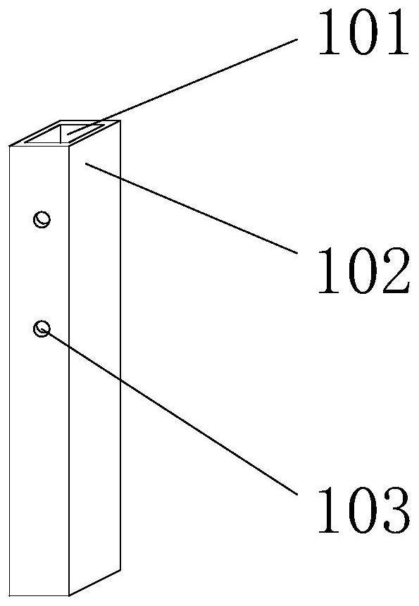 Building horizontal safety picking net type steel structure