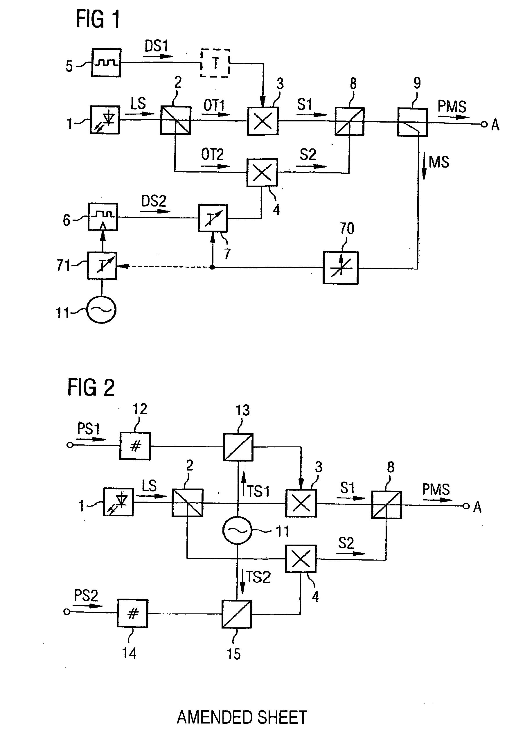 Method and arrangement for reducing the signal degradation in an optical polarisation-multiplex signal