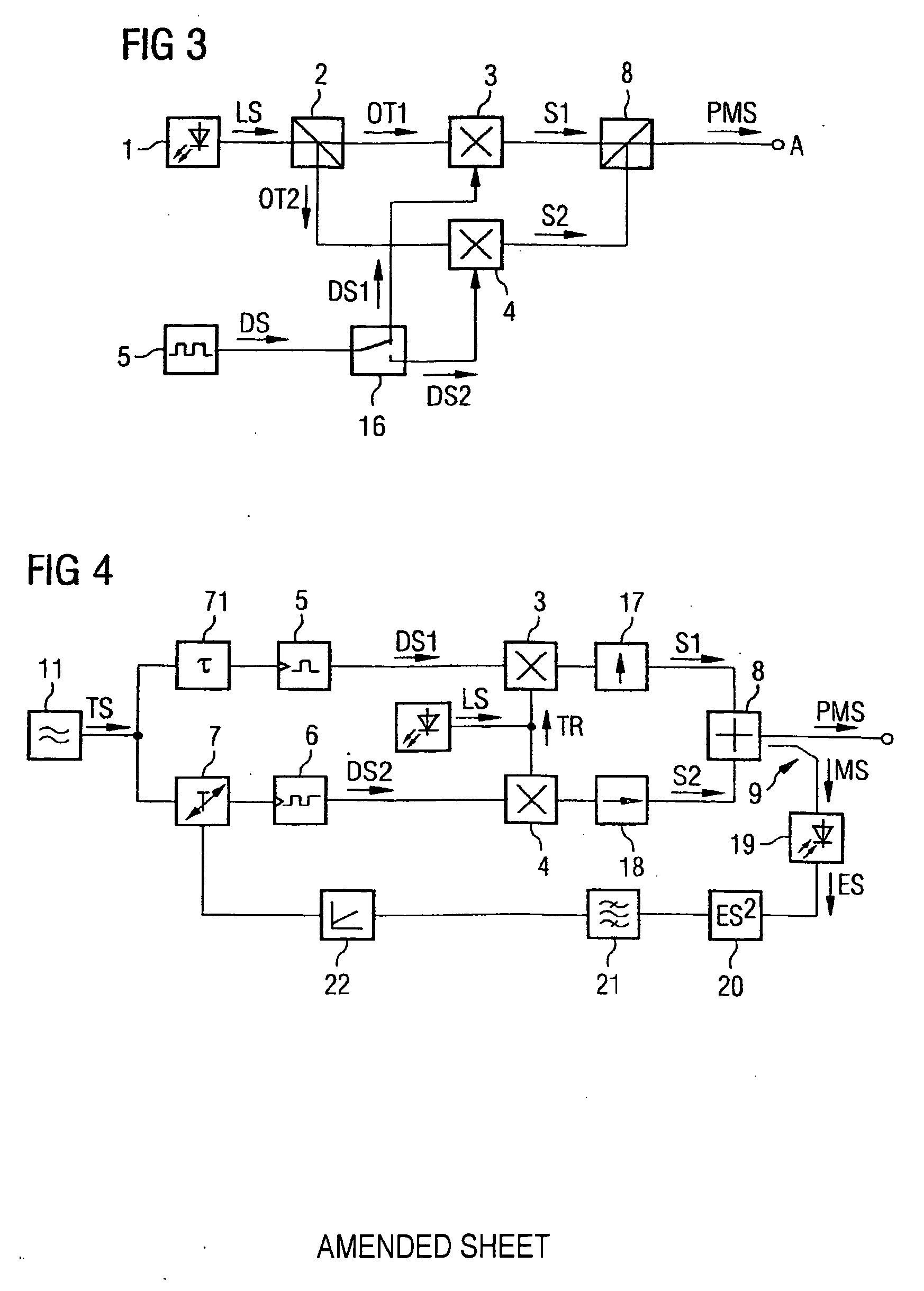 Method and arrangement for reducing the signal degradation in an optical polarisation-multiplex signal