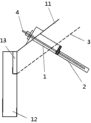 Shear and pressure pile-anchor structure and its construction method