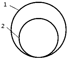 Shear and pressure pile-anchor structure and its construction method