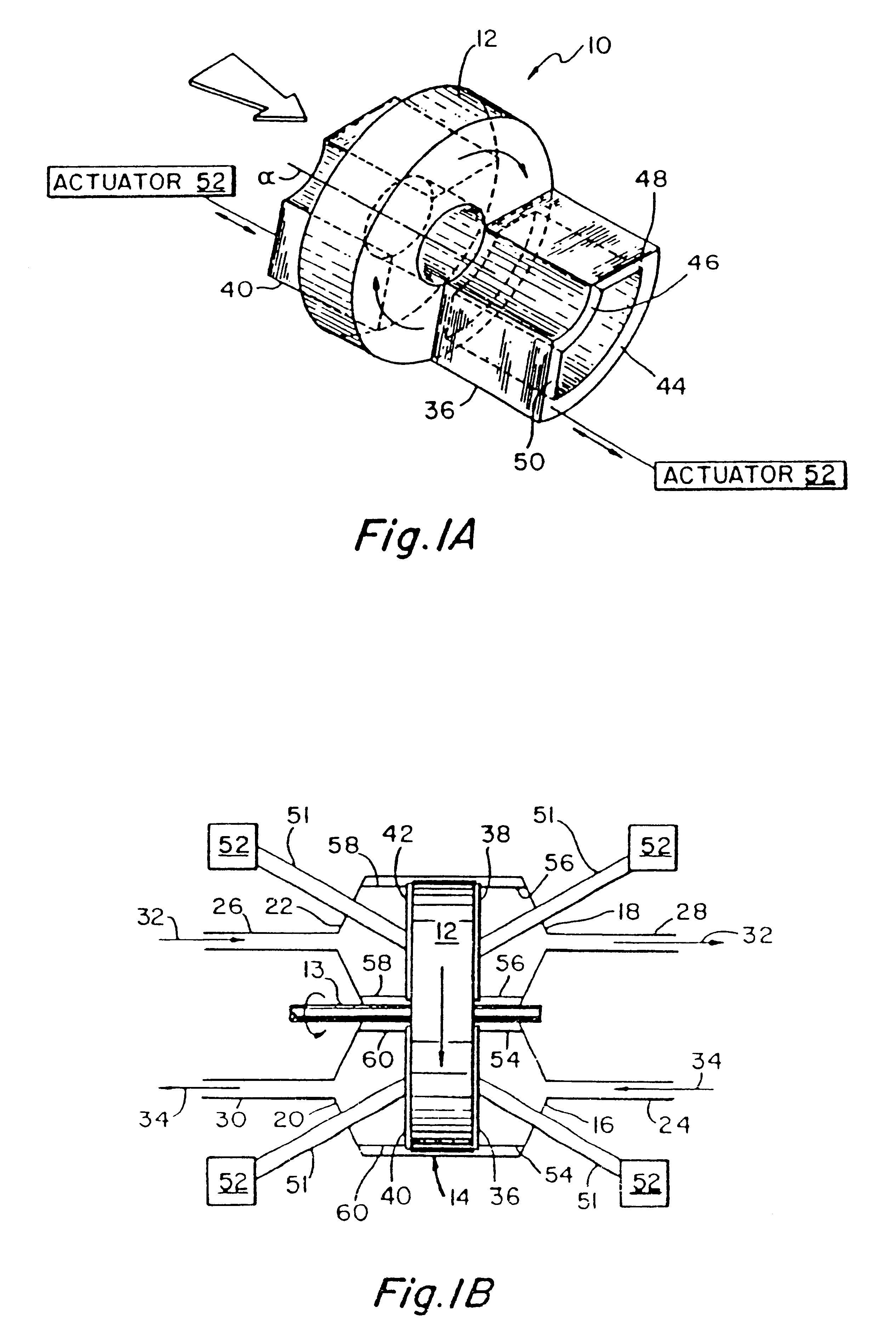 Heat exchanger containing a component capable of discontinuous movement