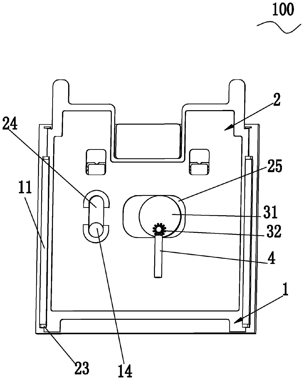 Slip cover assembly and electronic device applying slip cover assembly