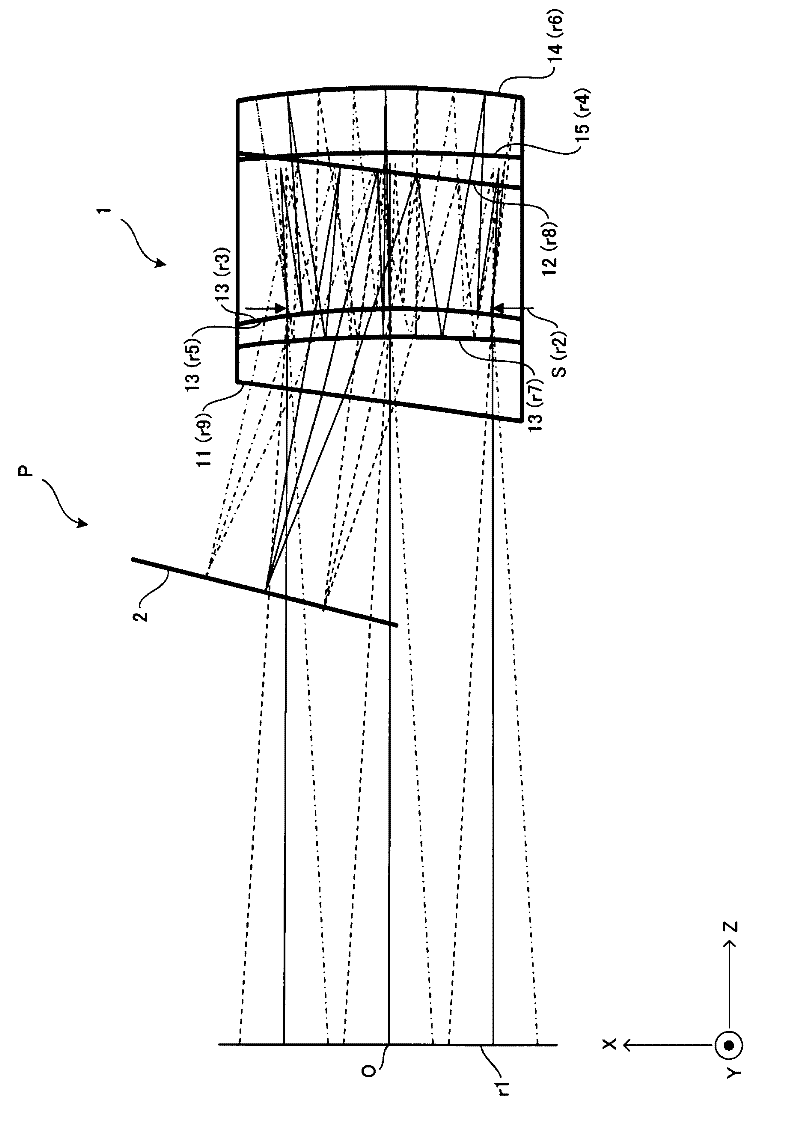 Decentration optical system, and image display apparatus and imaging apparatus incorporating the same