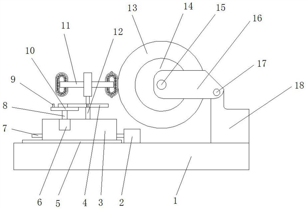 Tire wear resistance and wheel impact resistance test device