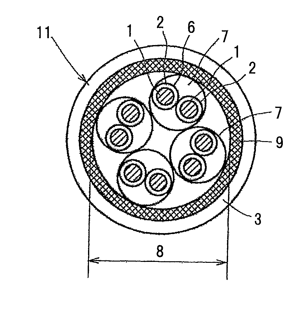 Non-halogen flame retardant resin composition and electric wire and cable using the same
