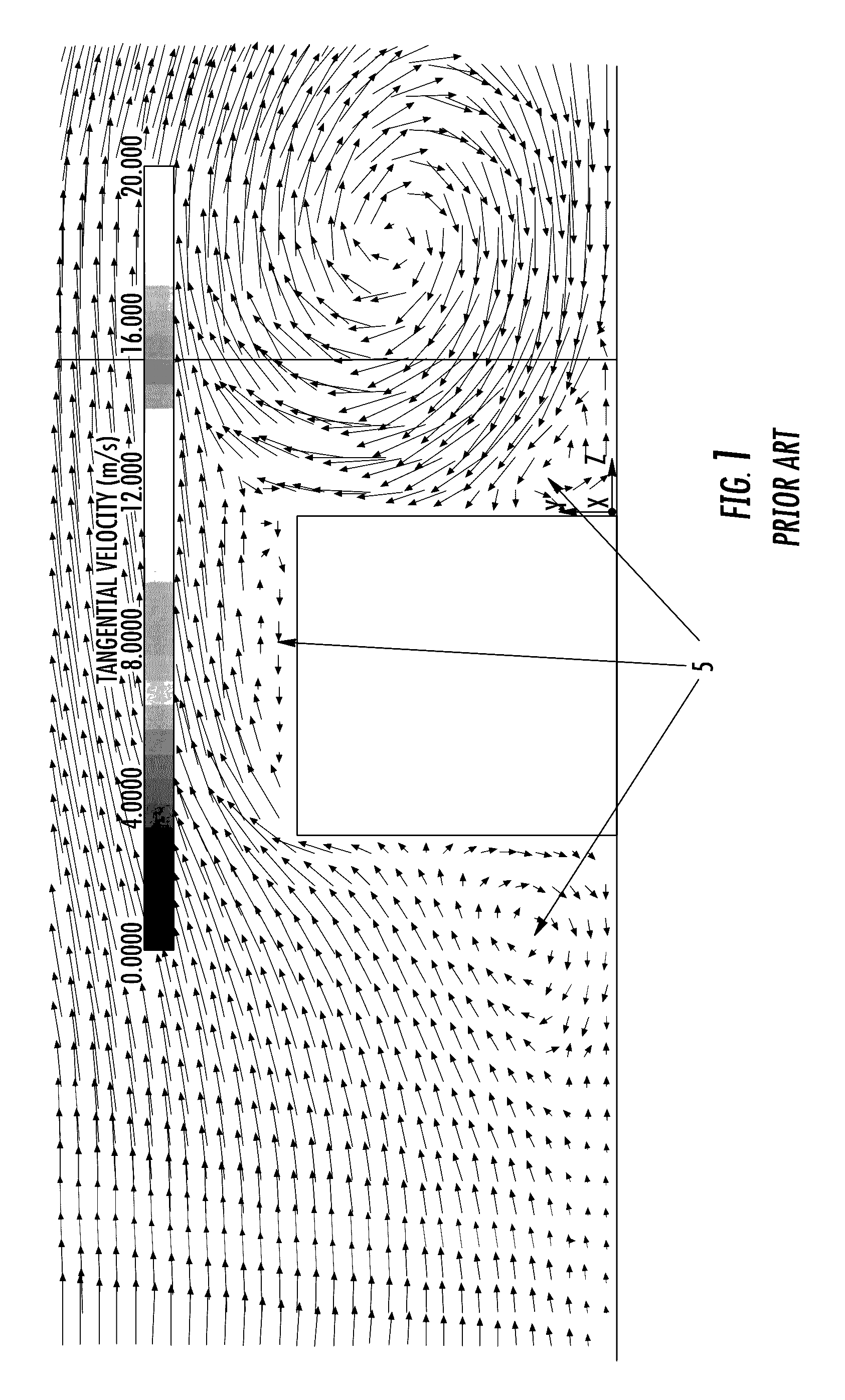 Turbine airfoil with an internal cooling system having trip strips with reduced pressure drop