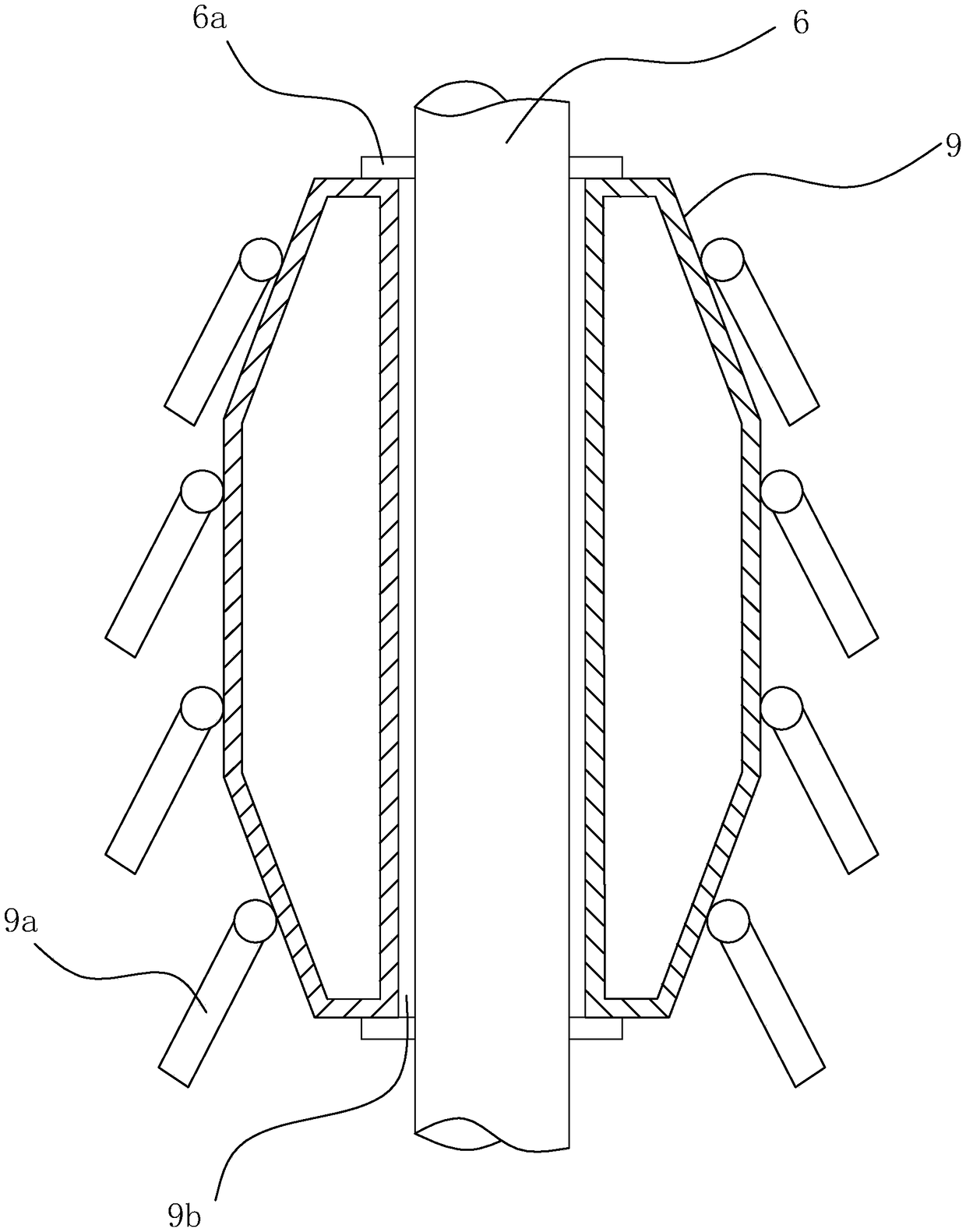 A deepwater tension leg platform device and its riser real-time monitoring method