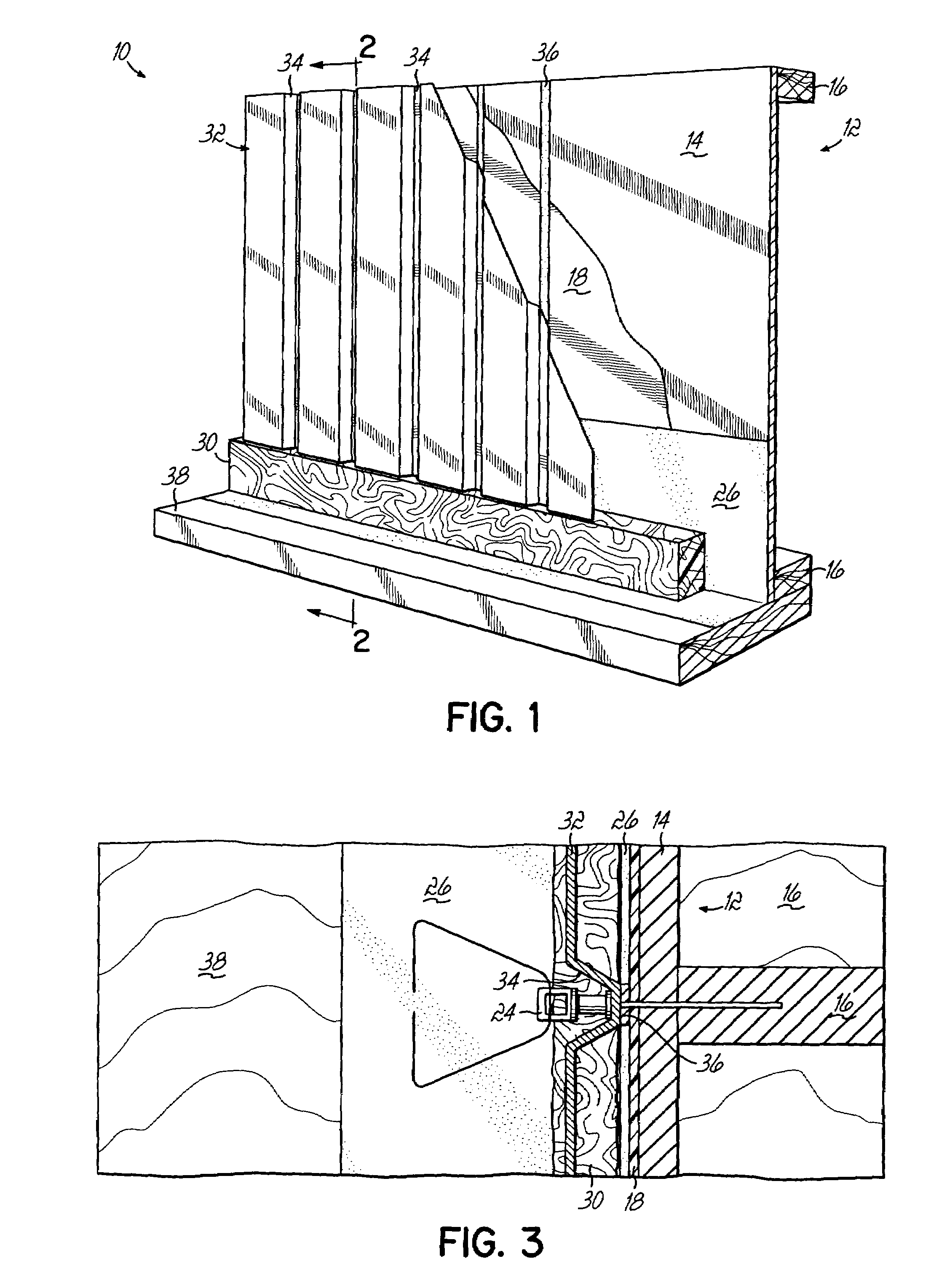 Air circulation board for cavity wall construction