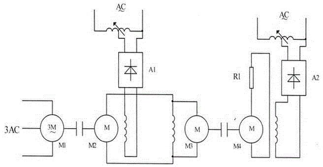 Small DC motor testing device