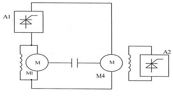 Small DC motor testing device