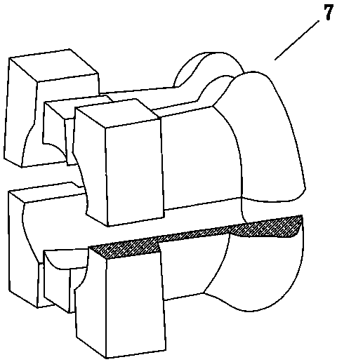 Novel censer die-casting die