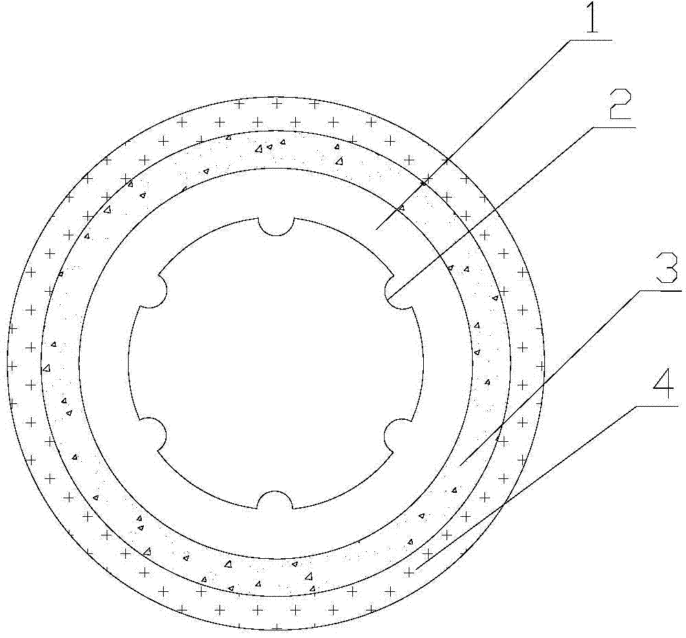 Anti-corrosion insulating steel pipe