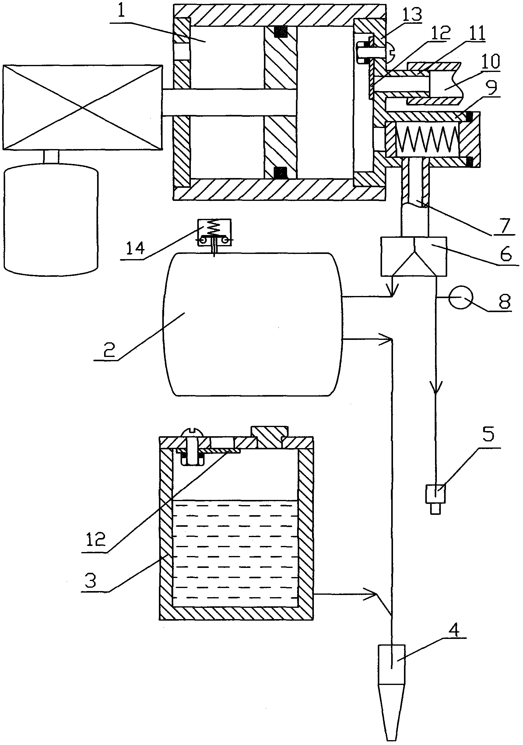 Dual-purpose device for vehicle cleaning and air inflation