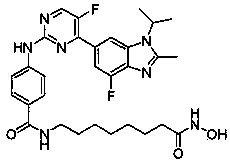 Novel benzo-heterocyclic bipyrimidine inhibitor having CDK or HDAC inhibitory activity