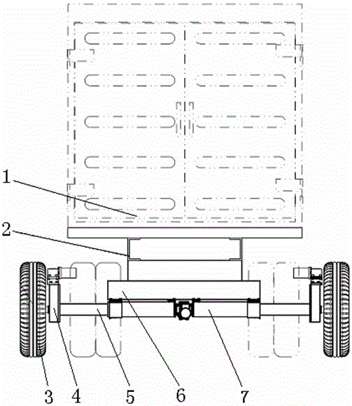 A vehicle anti-tilt supporting device