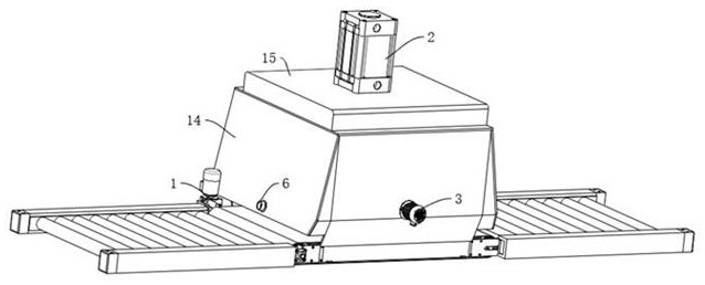 A grinding device for processing low hydroxyl quartz glass