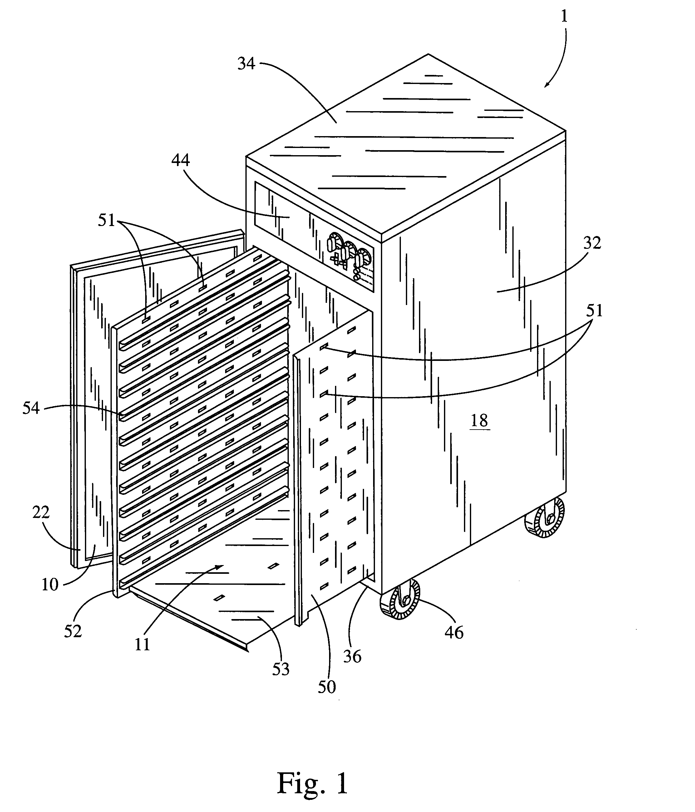 Food cooking and heating apparatus