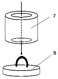 A special large-diameter sand filling model device and method for physical simulation experiments
