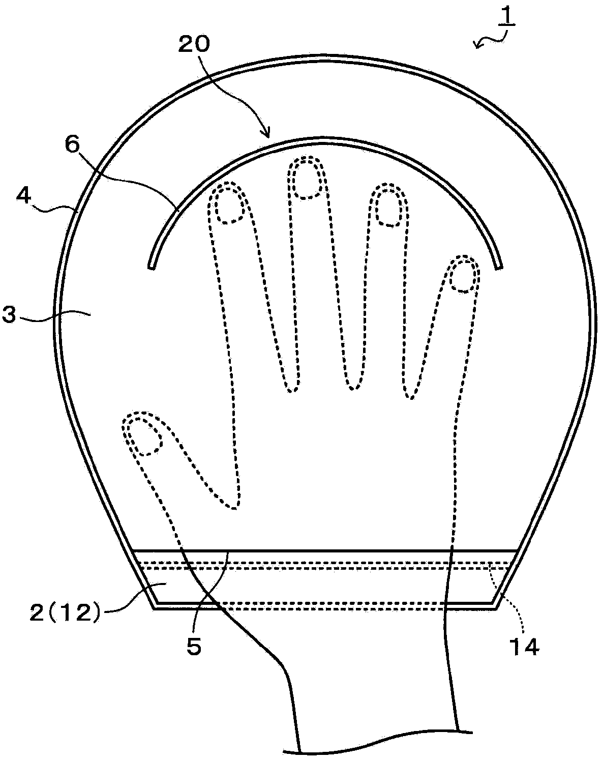 Touch perception sensitising glove