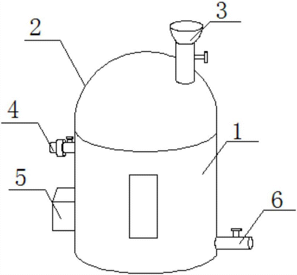 Fermentation device for rice wine manufacturing