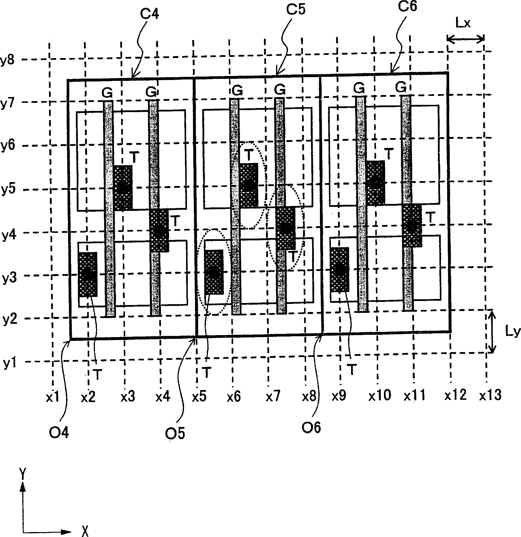 Cell, standard cell, standard cell library, a placement method using standard cell, and a semiconductor integrated circuit