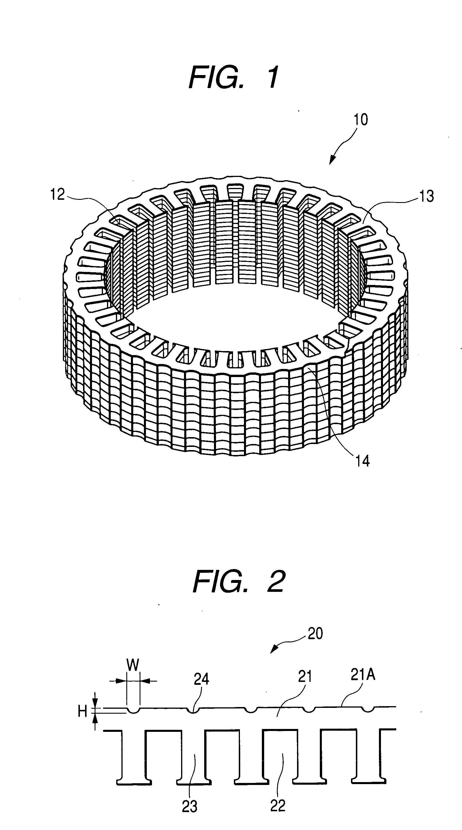 Iron core and method of manufacturing the same and apparatus for manufacturing the same