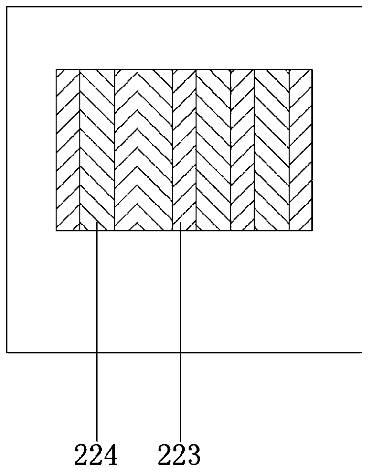 Stamping die with in-die tapping deviation rectifying structure and deviation rectifying method