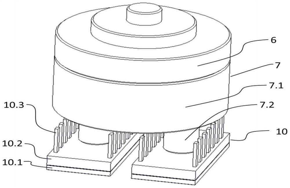 Unsealing device and method for ceramic cavity glass cover plate structure device