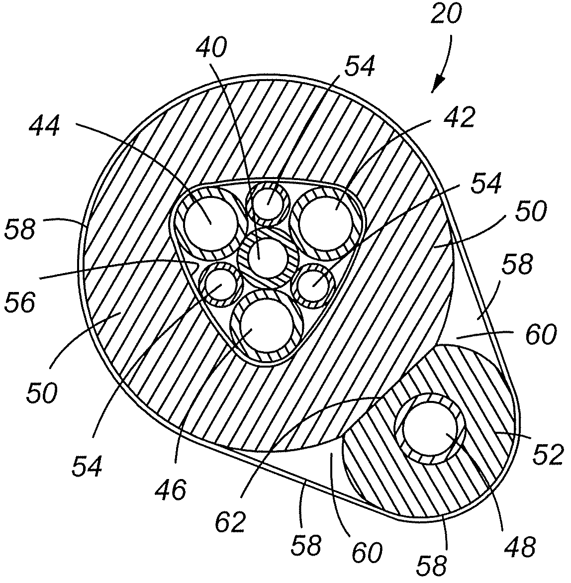 Insulated and refrigerated beverage transport line