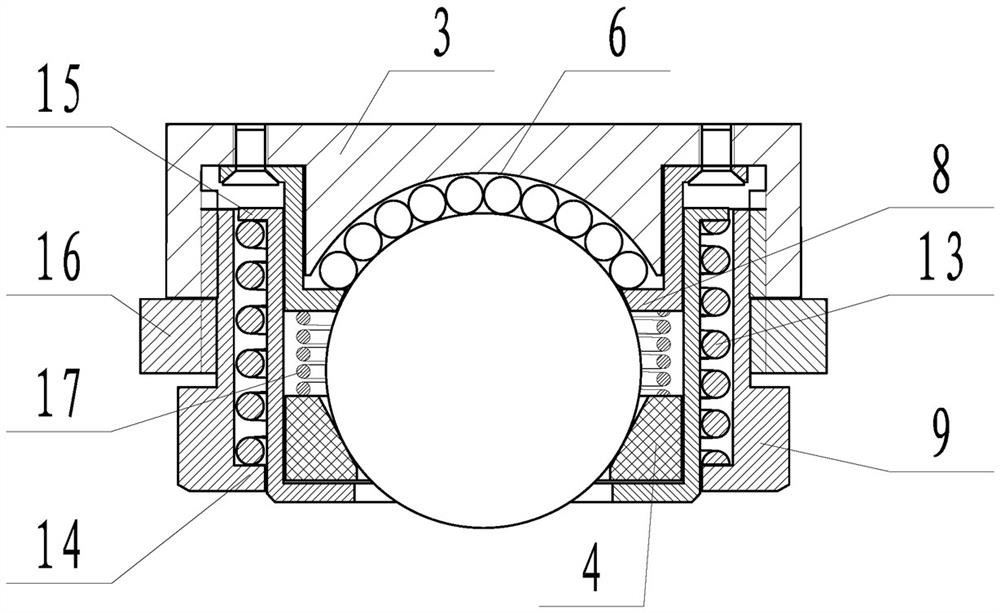 Damping adjustment shock isolation device