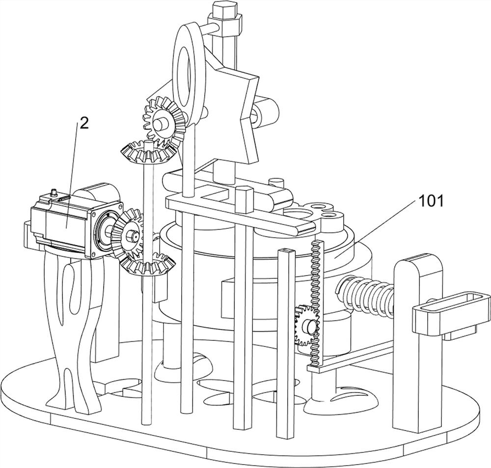 Sweet potato vermicelli production device