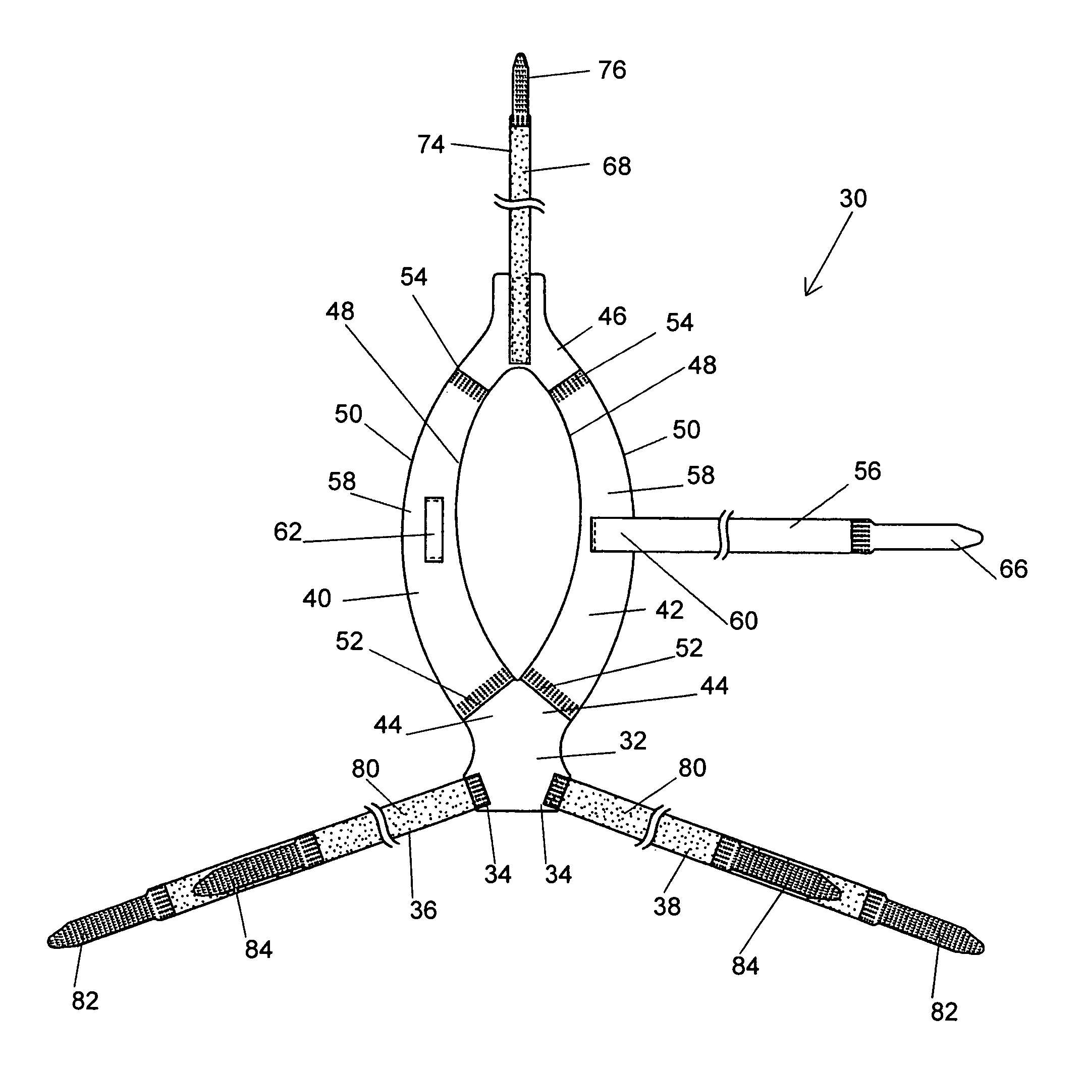 Headgear for use with a patient interface device