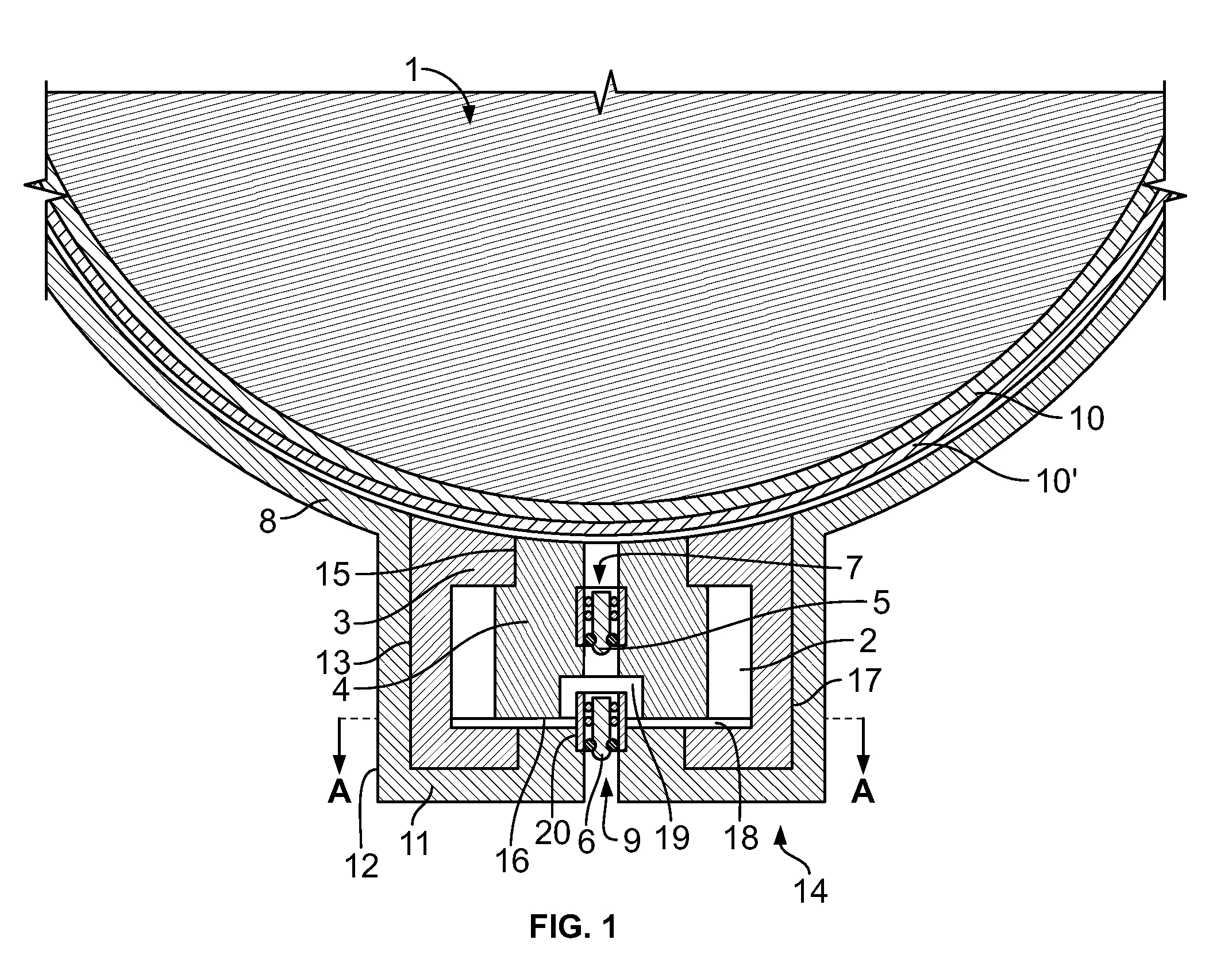 Valve integrated prosthetic expulsion pump