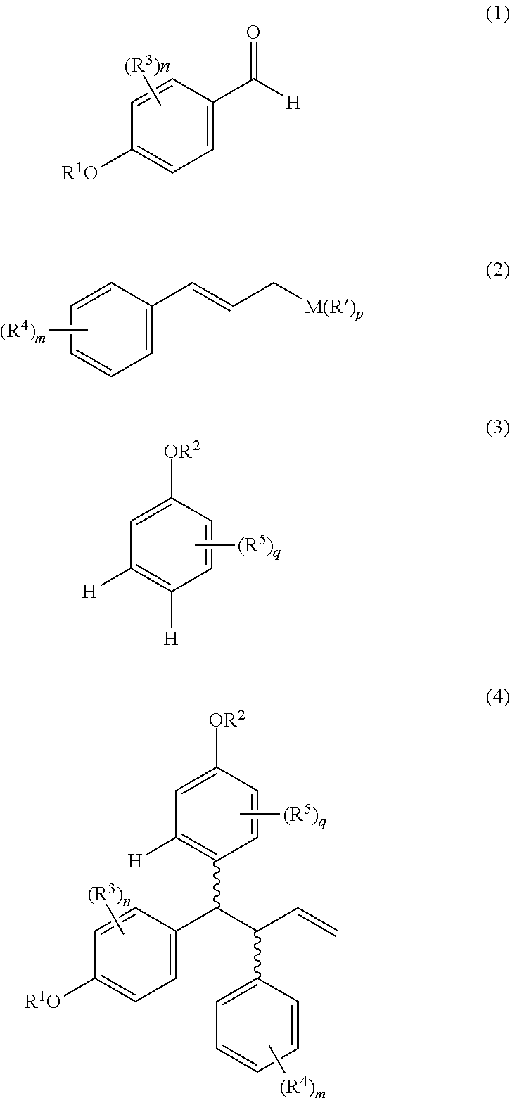 Process for production of lasofoxifene or analogue thereof