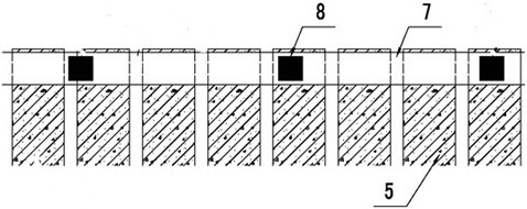 A method of foundation pit support