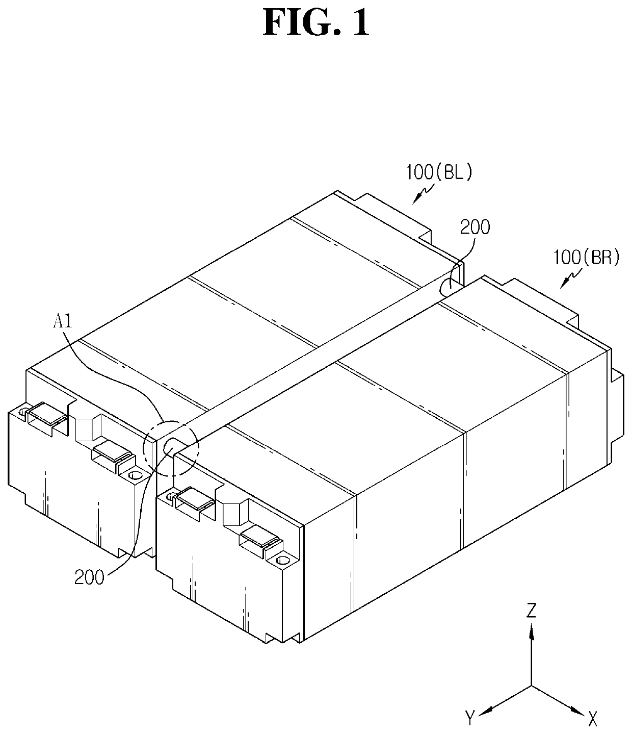 Battery pack having improved temperature control performance