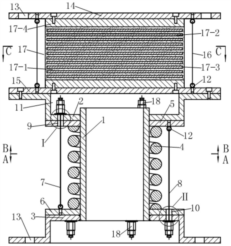 A three-dimensional seismic isolation device with adjustable vertical early stiffness