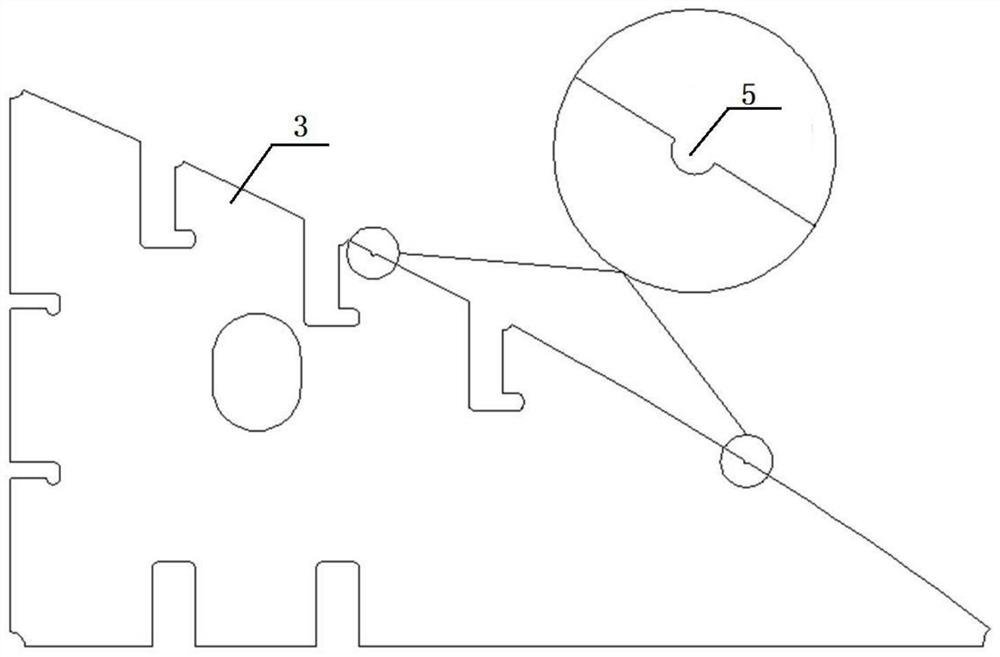 Positioning method for bulk outer plate