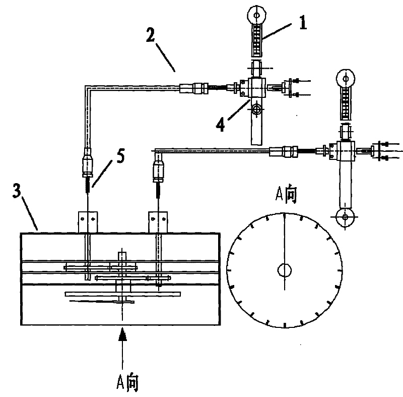 Mining height instrument for continuous miner