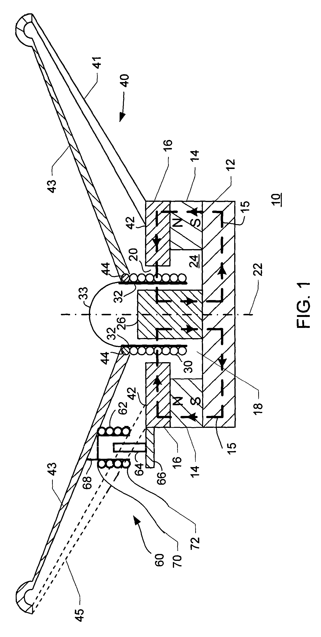 Apparatus and method for monitoring speaker cone displacement in an audio speaker