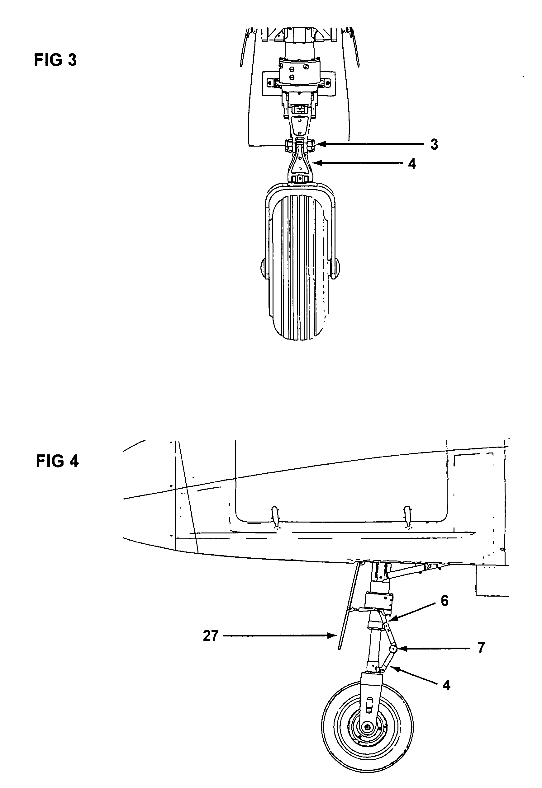 Aircraft nose gear control apparatus