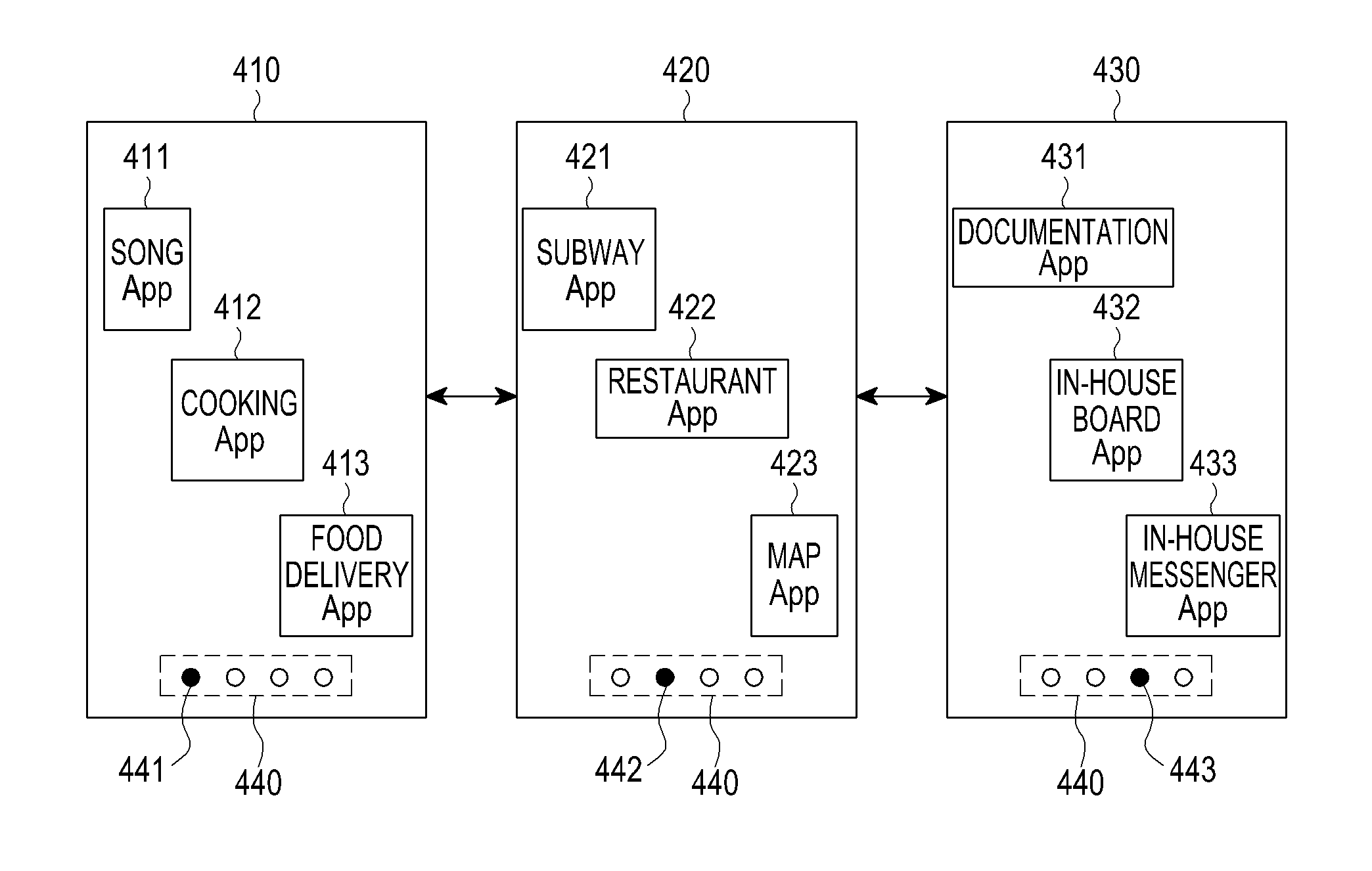 Method and apparatus for displaying home screen in mobile terminal