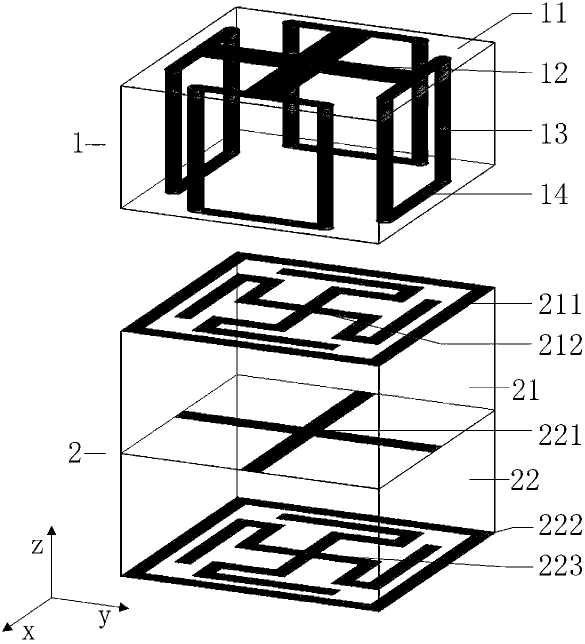Passband embedded-type frequency selection absorber based on parallel LC resonator loading