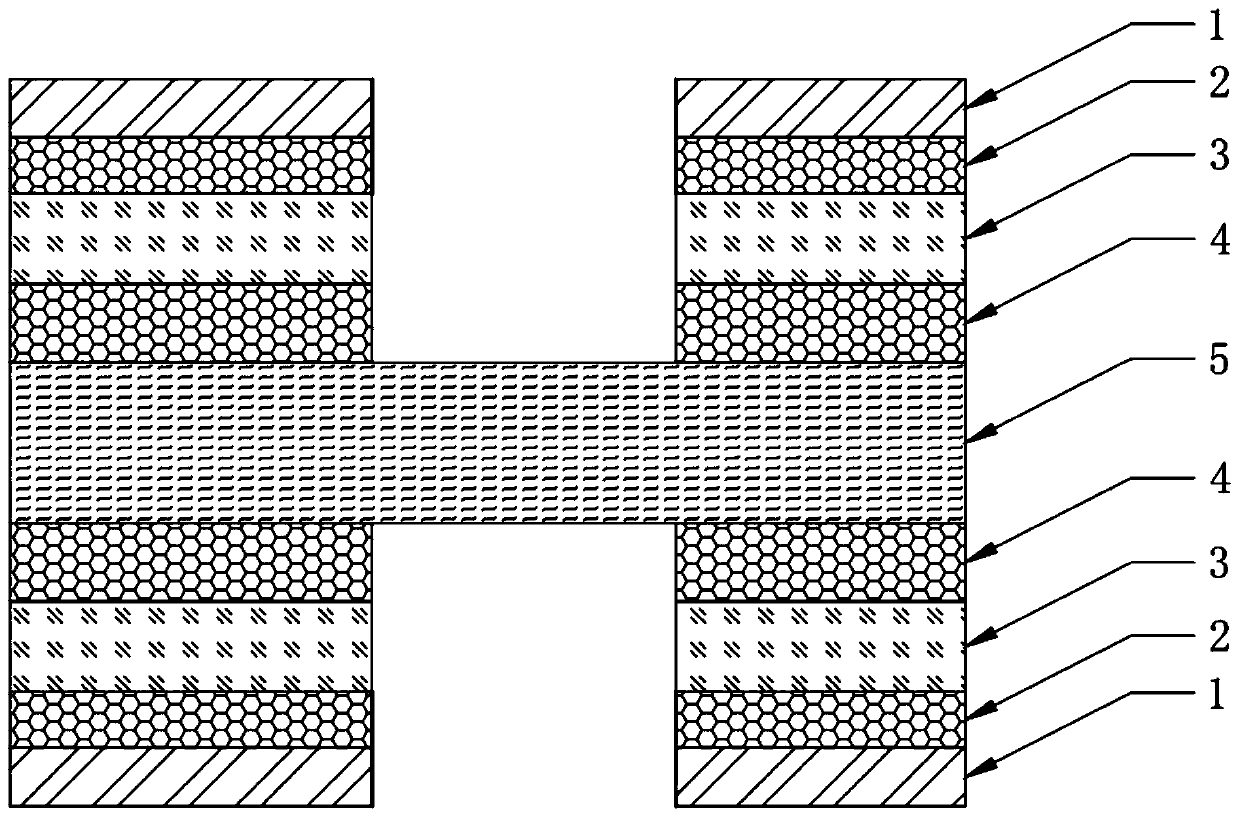 Rigid-flex circuit board opening method