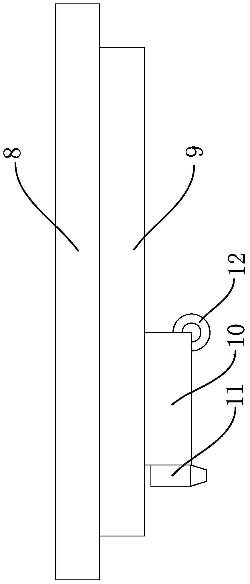 Production technique and machining device for seamless pattern-butted wall board